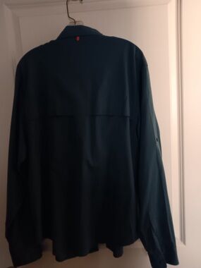 Lightweight Men's Teal Shirt Jacket